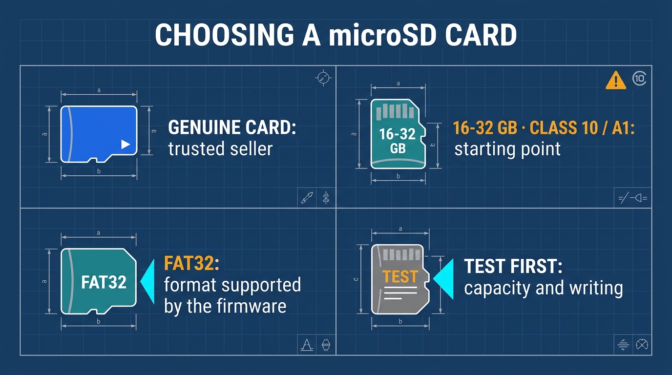 microSD 選購重點與相容性